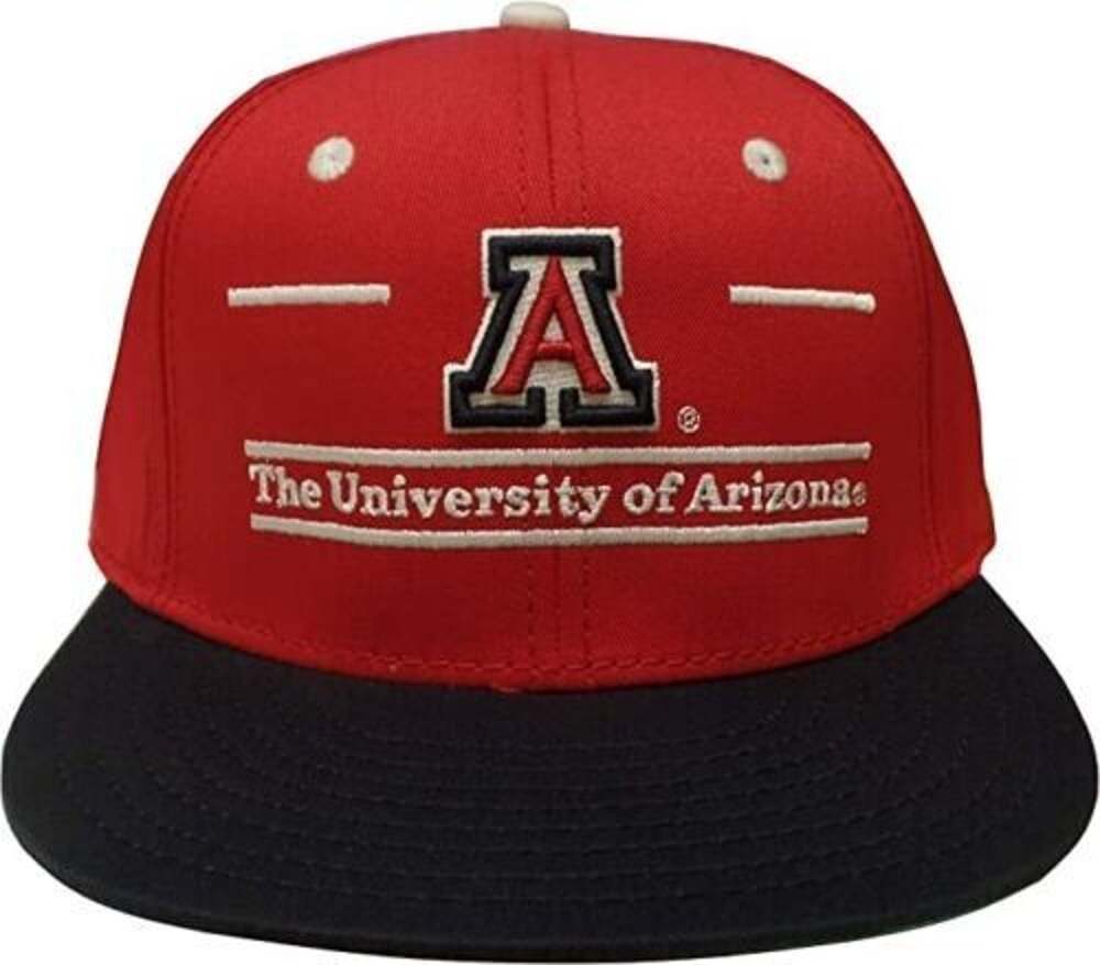 The Game Vintage Classic Split Bar Arizona Wildcats Snapback Hat / Cap (A)